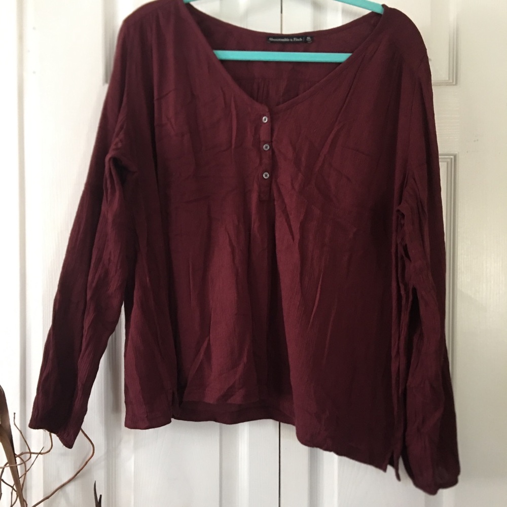 Burgundy boho